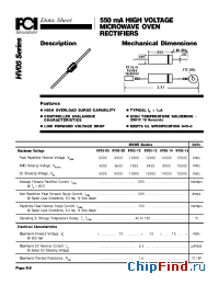 Datasheet HV05-10 manufacturer FCI